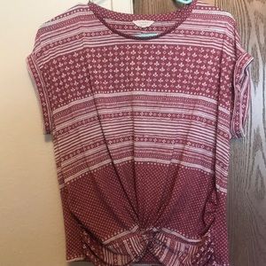 Lucky Brand Patterned Top